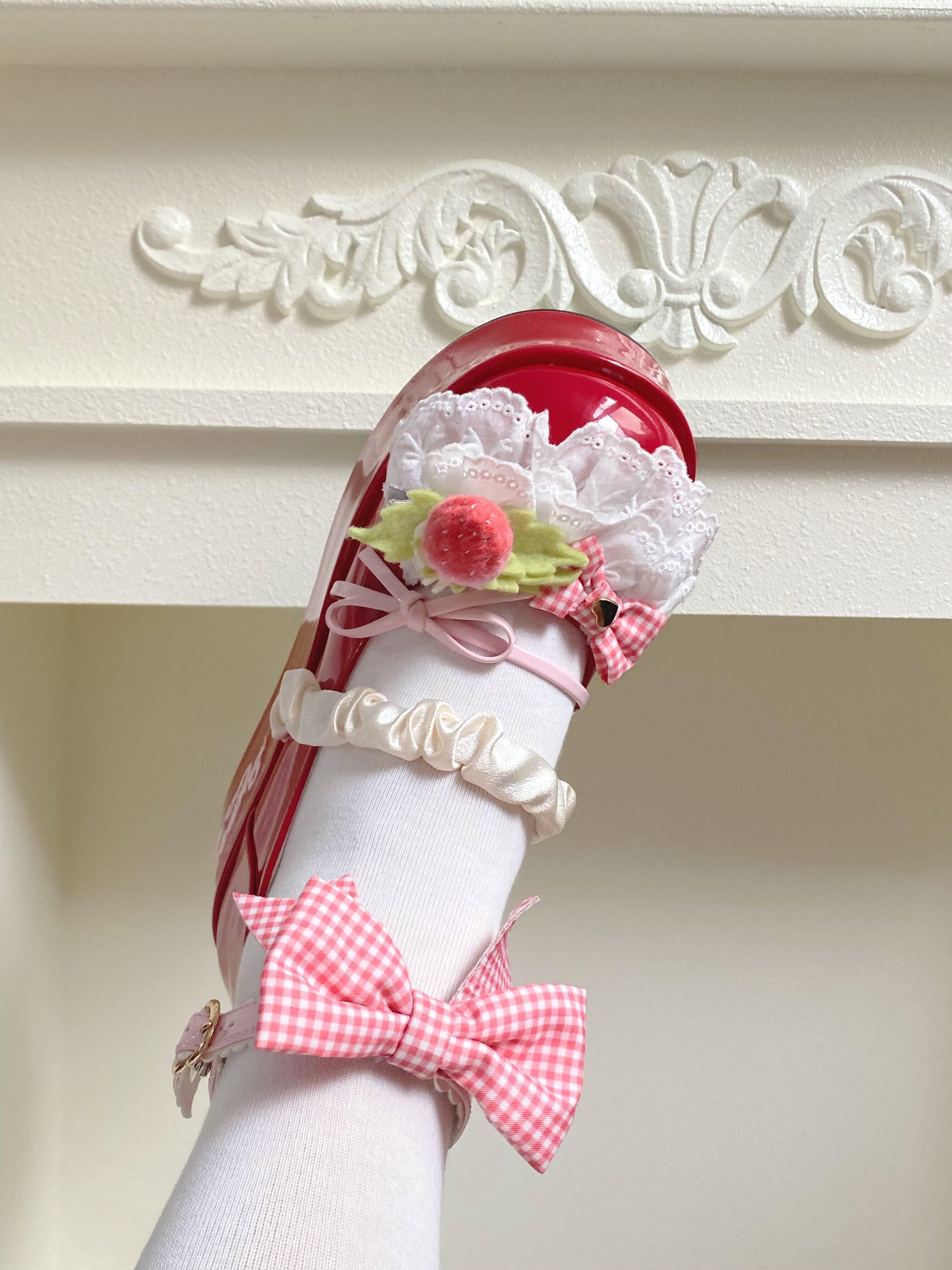 Strawberry Sweet Platforms Lolita Shoes