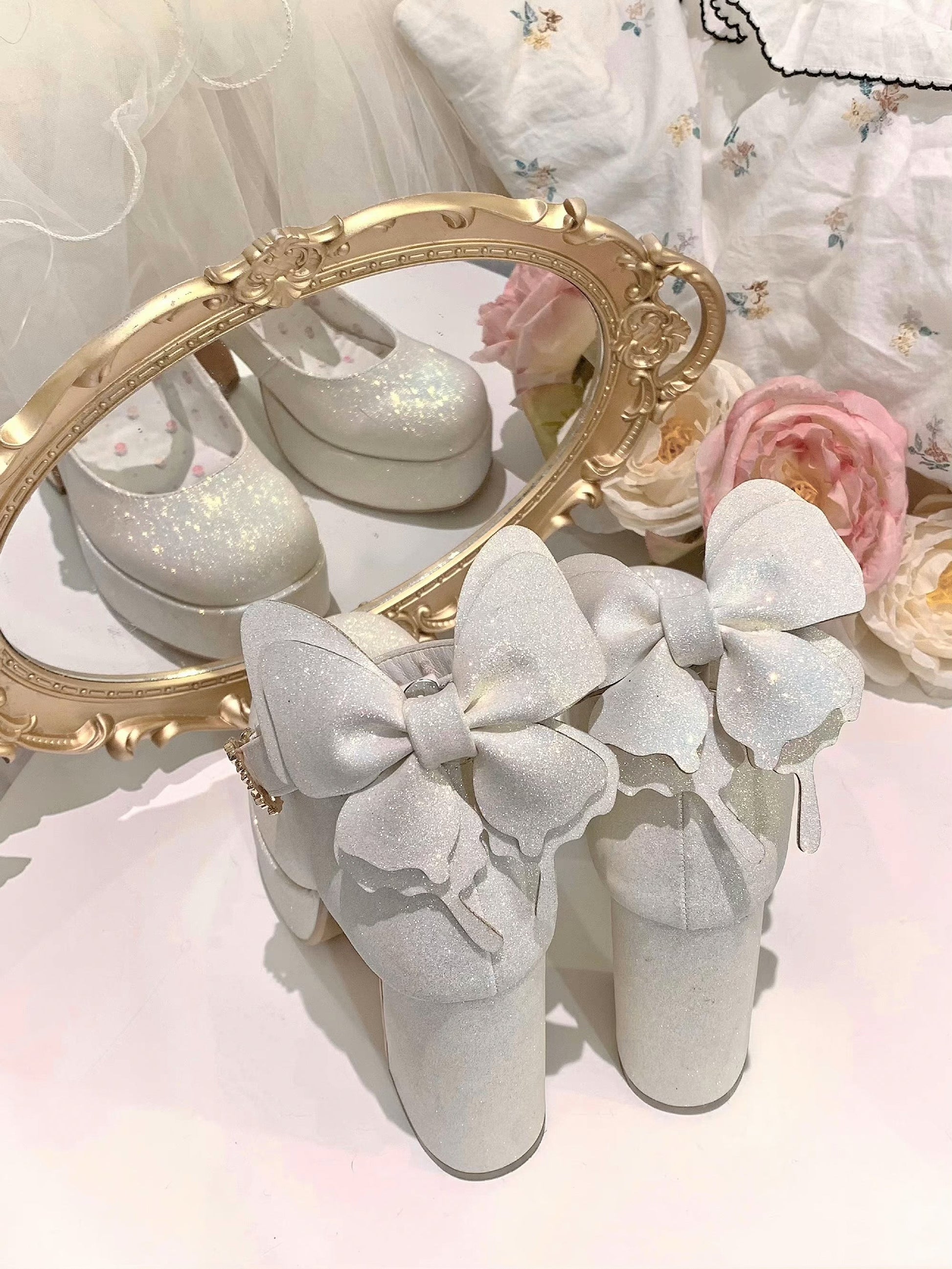 Butterfly Bling High Heels