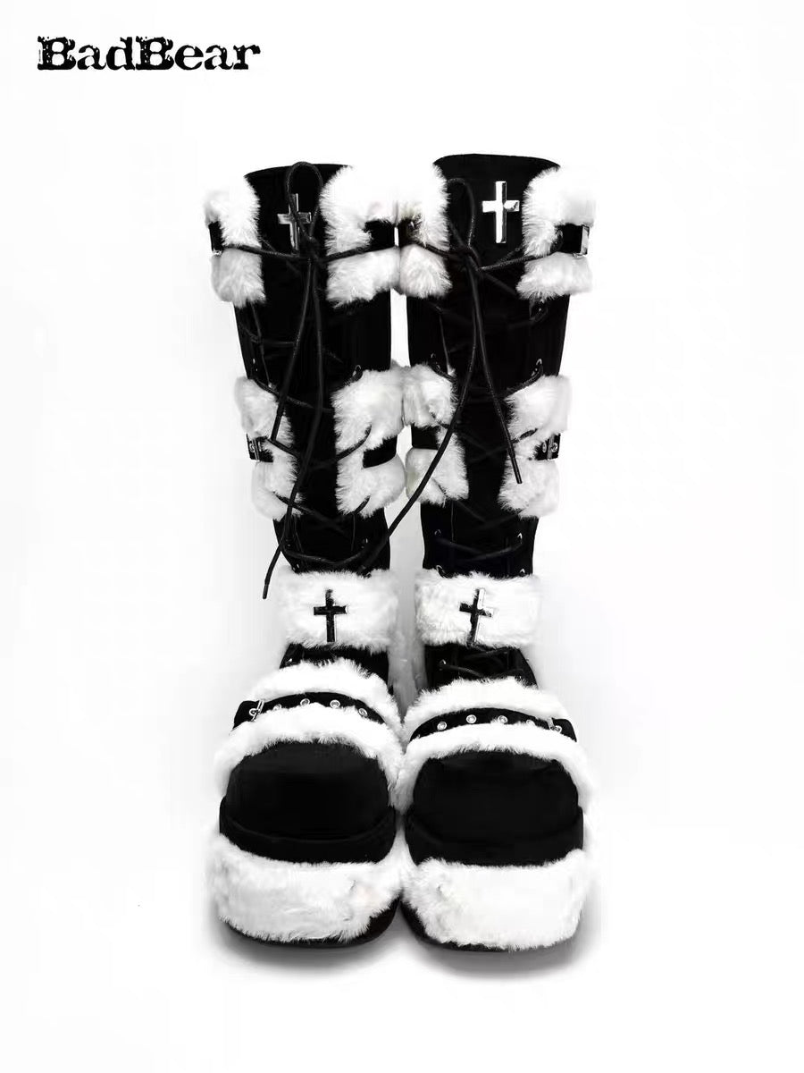 Bad Bear Y2K Chunky Boots