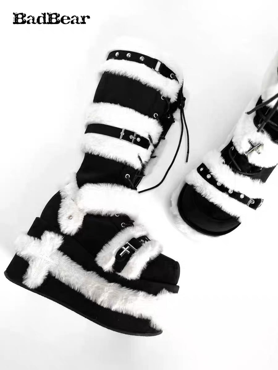 Bad Bear Y2K Chunky Boots