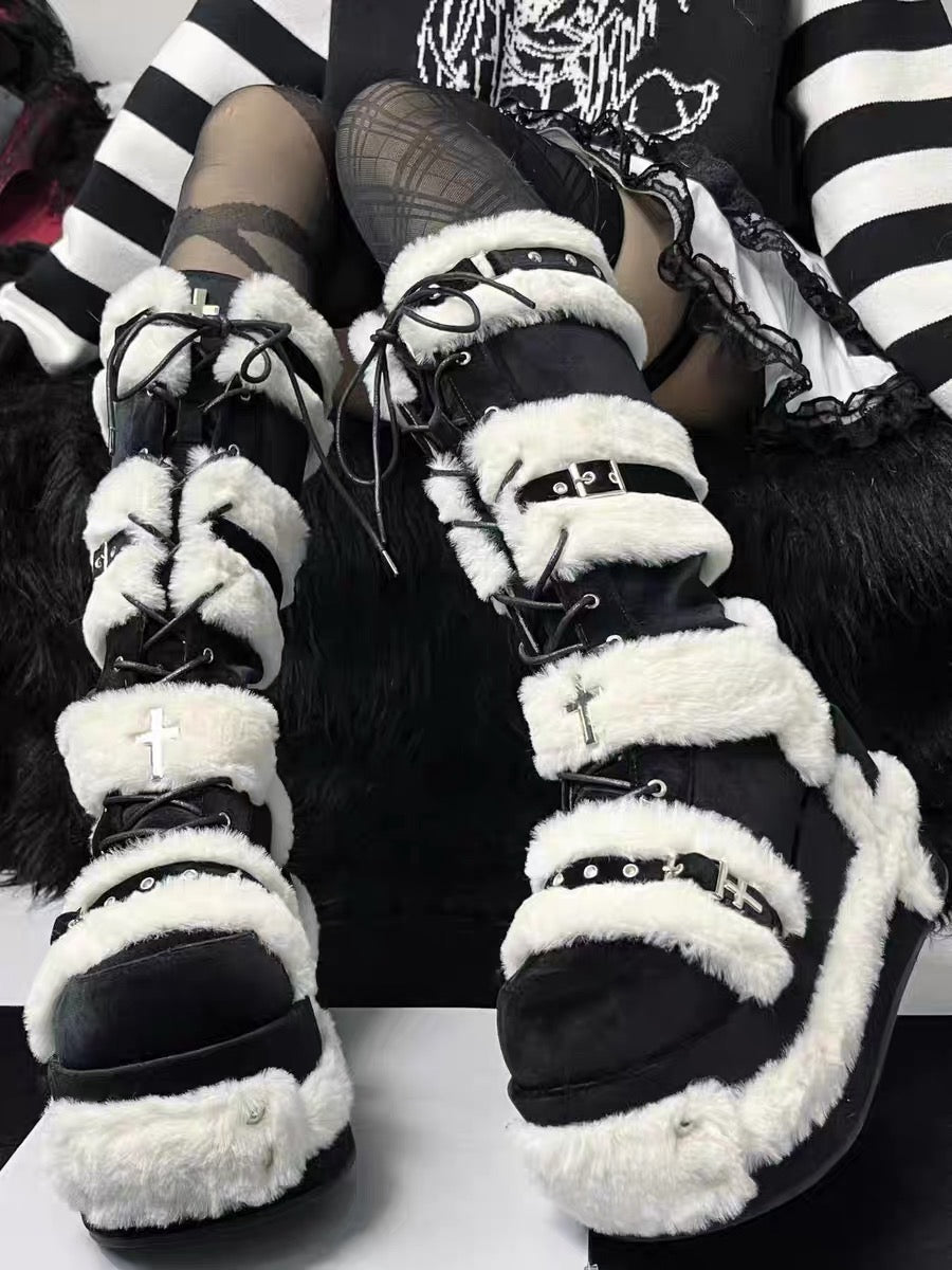 Bad Bear Y2K Chunky Boots