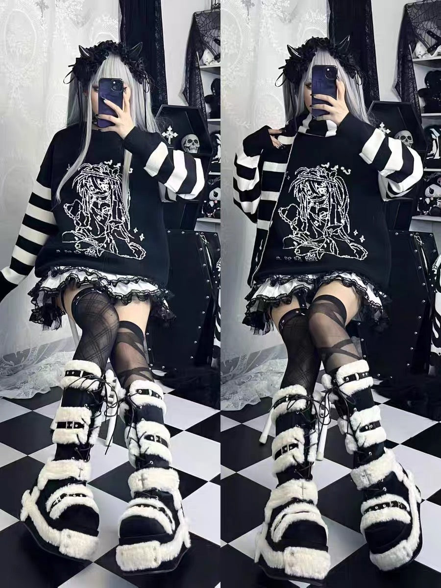 Bad Bear Y2K Chunky Boots