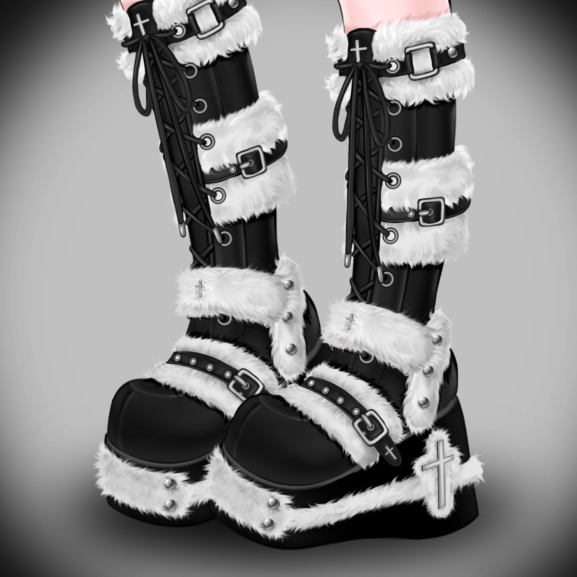 Bad Bear Y2K Chunky Boots