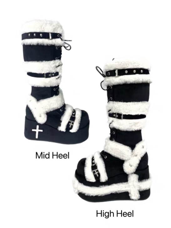Bad Bear Y2K Chunky Boots