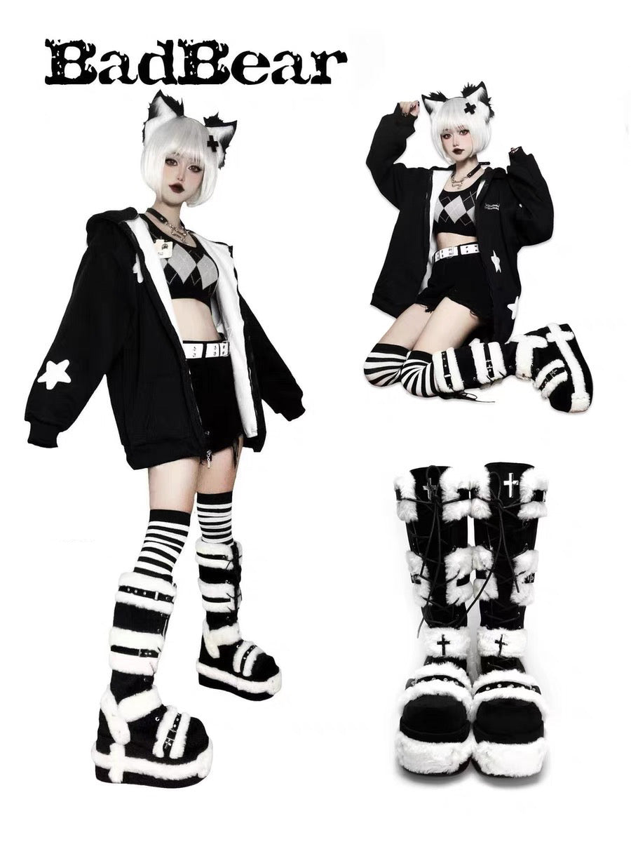Bad Bear Y2K Chunky Boots