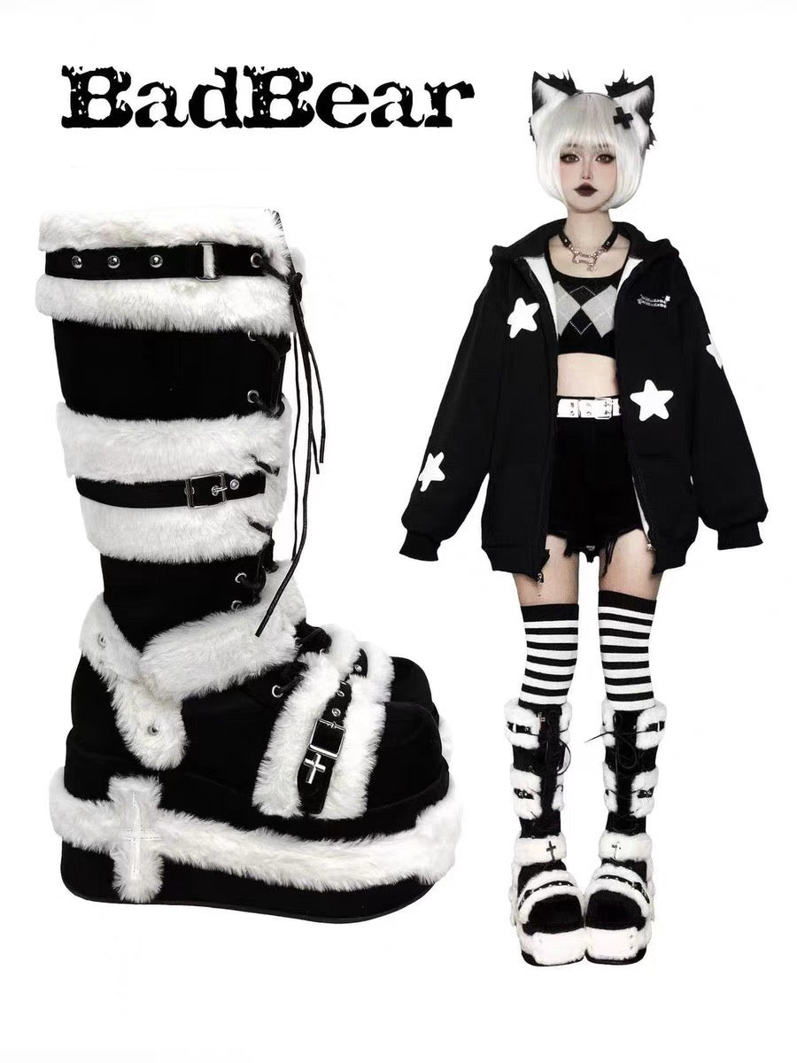 Bad Bear Y2K Chunky Boots
