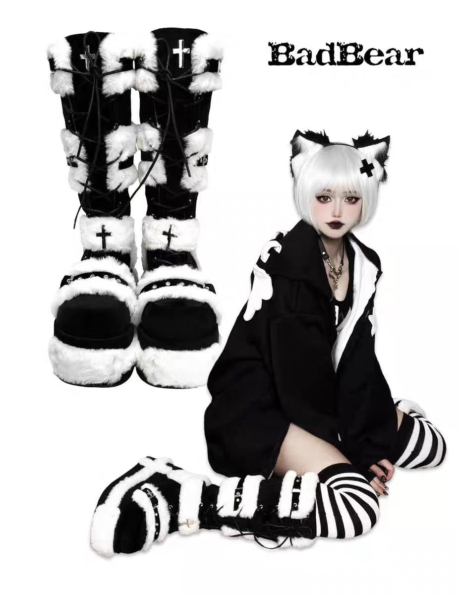 Bad Bear Y2K Chunky Boots