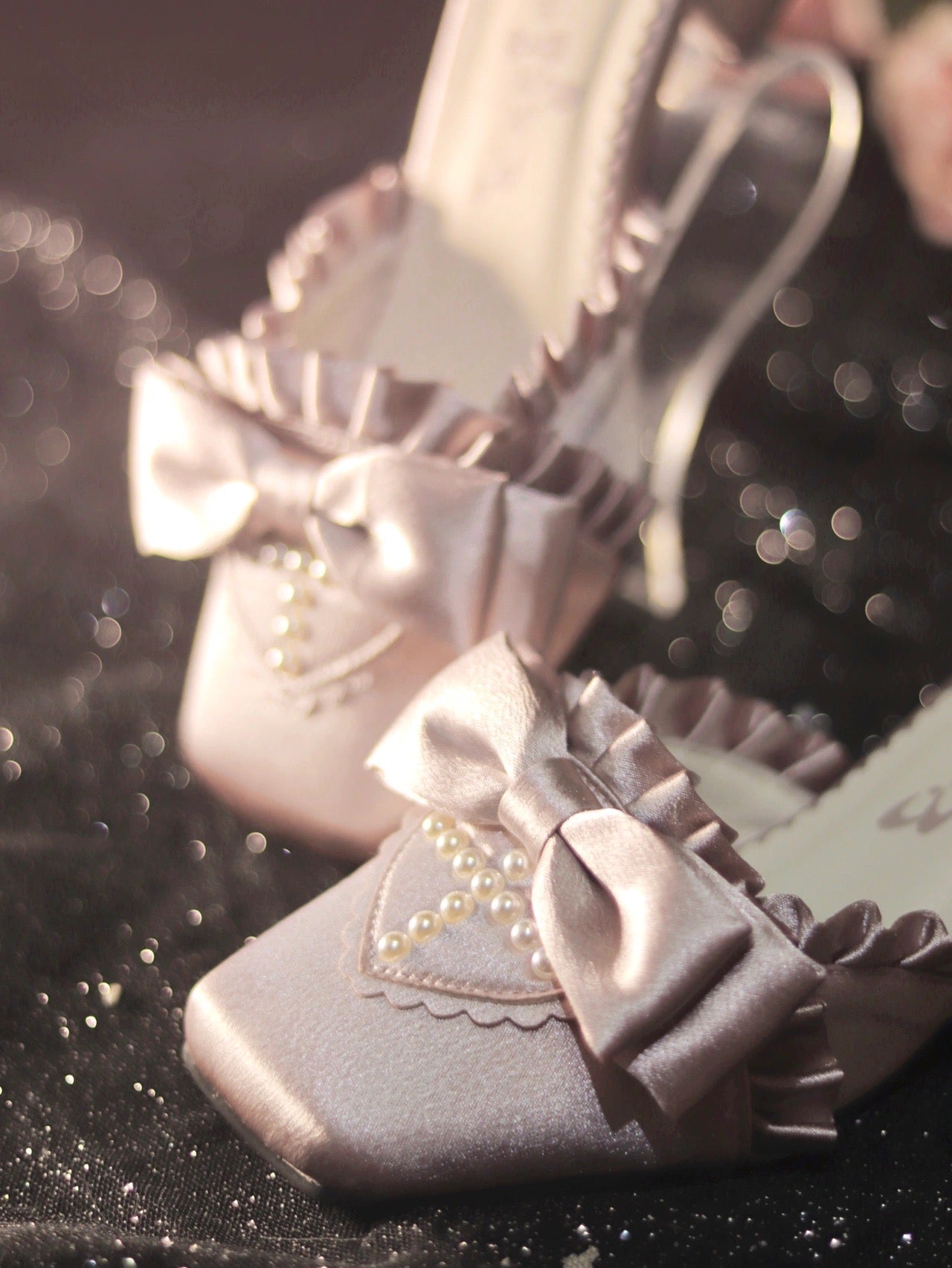 Siren Melody Lace-Up Mules