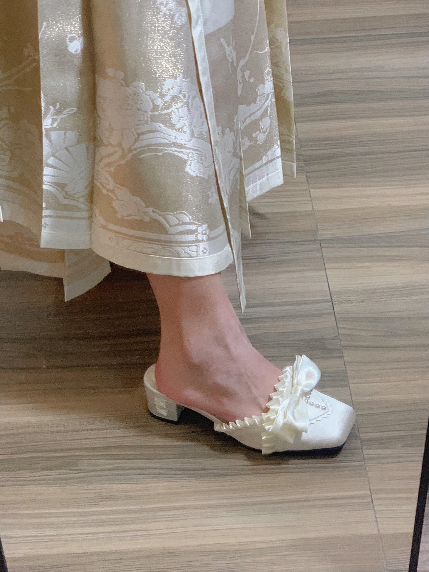 Siren Melody Lace-Up Mules