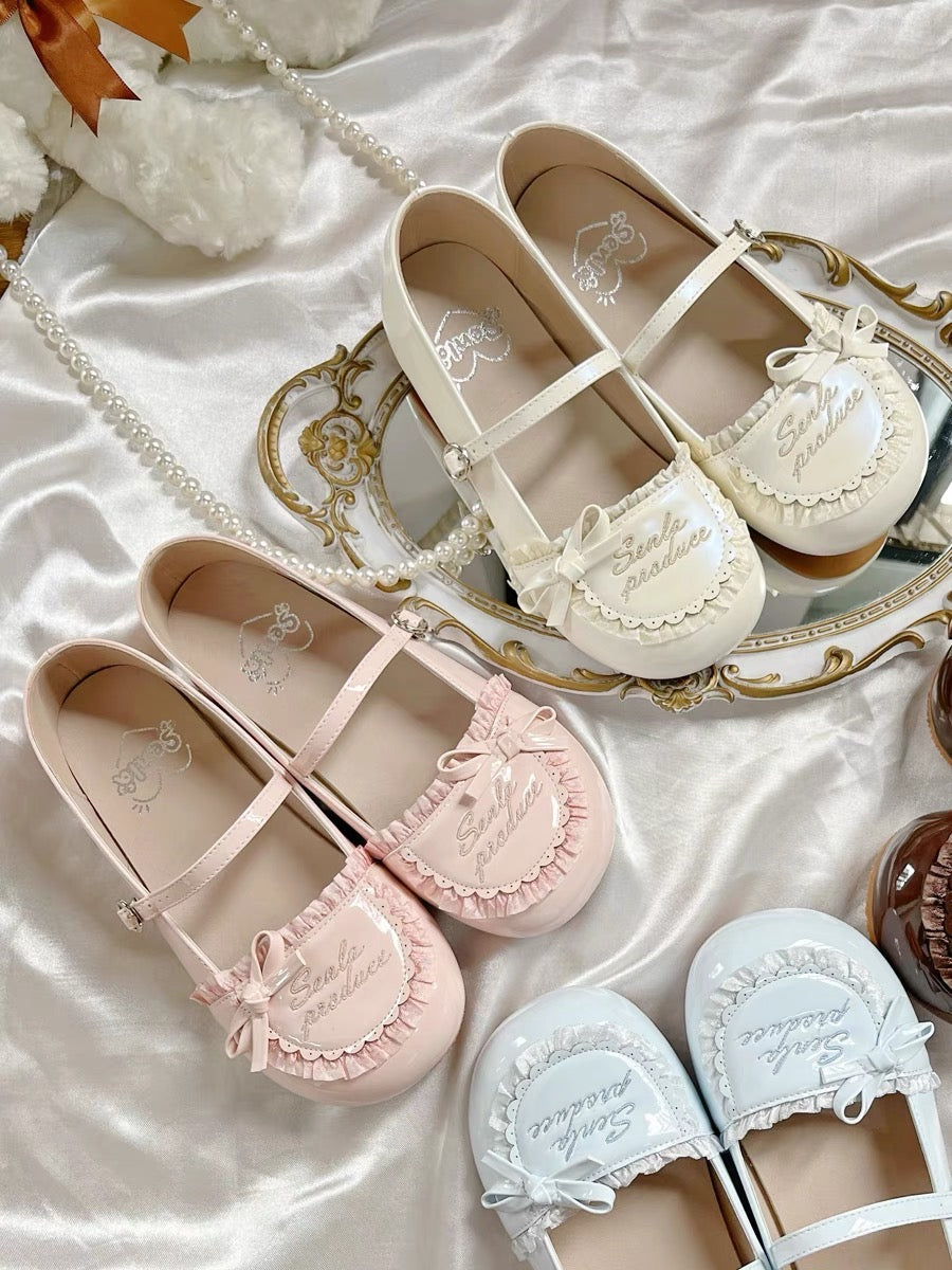 Baby Beret Flat Shoes