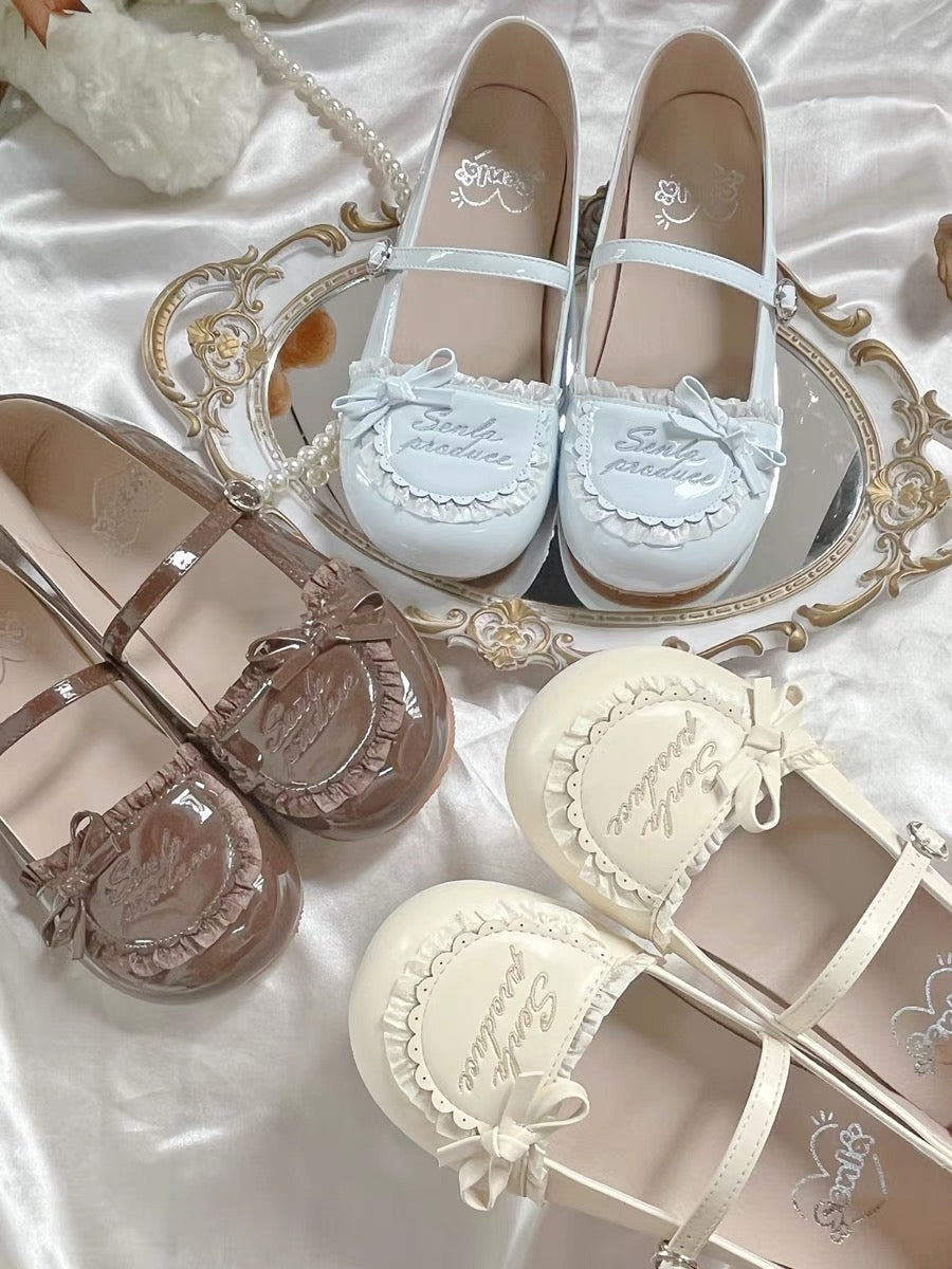 Baby Beret Flat Shoes