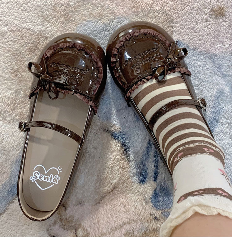Baby Beret Flat Shoes