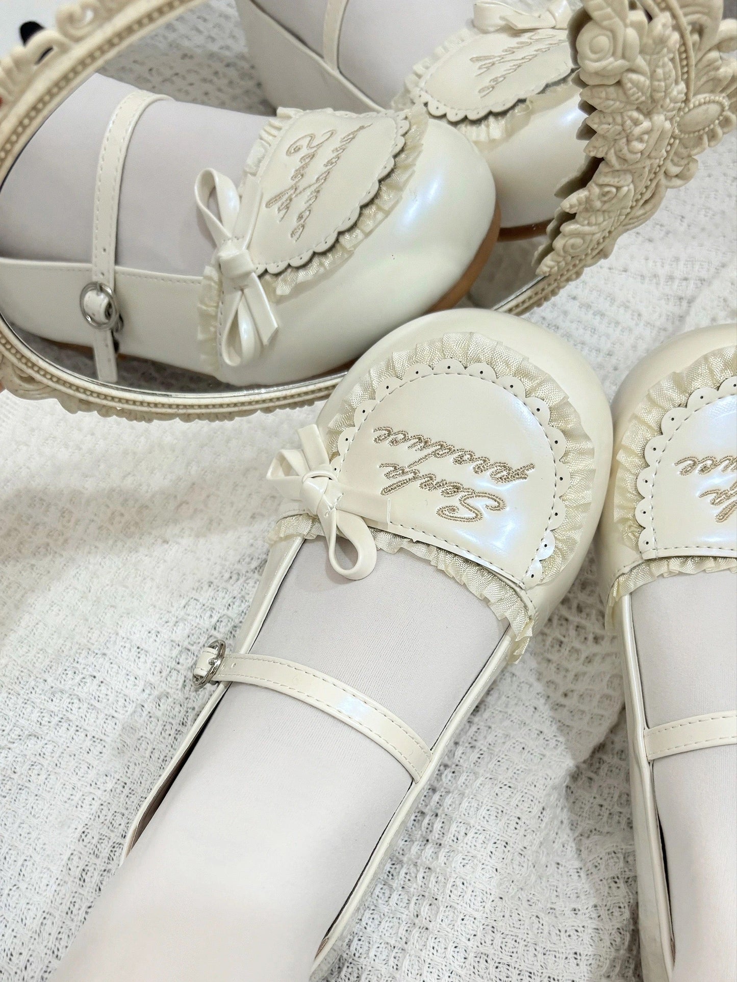 Baby Beret Flat Shoes