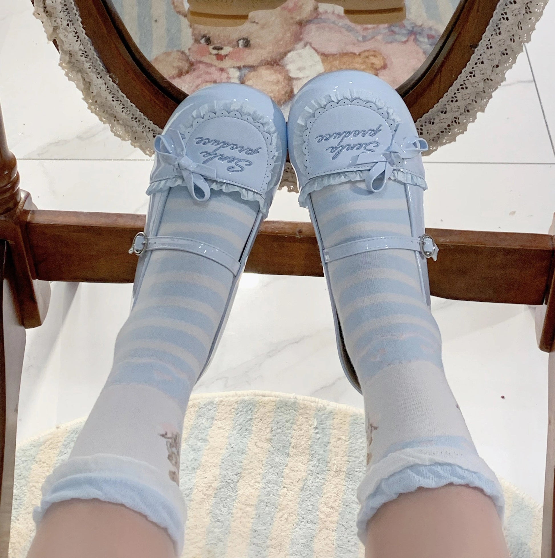 Baby Beret Flat Shoes