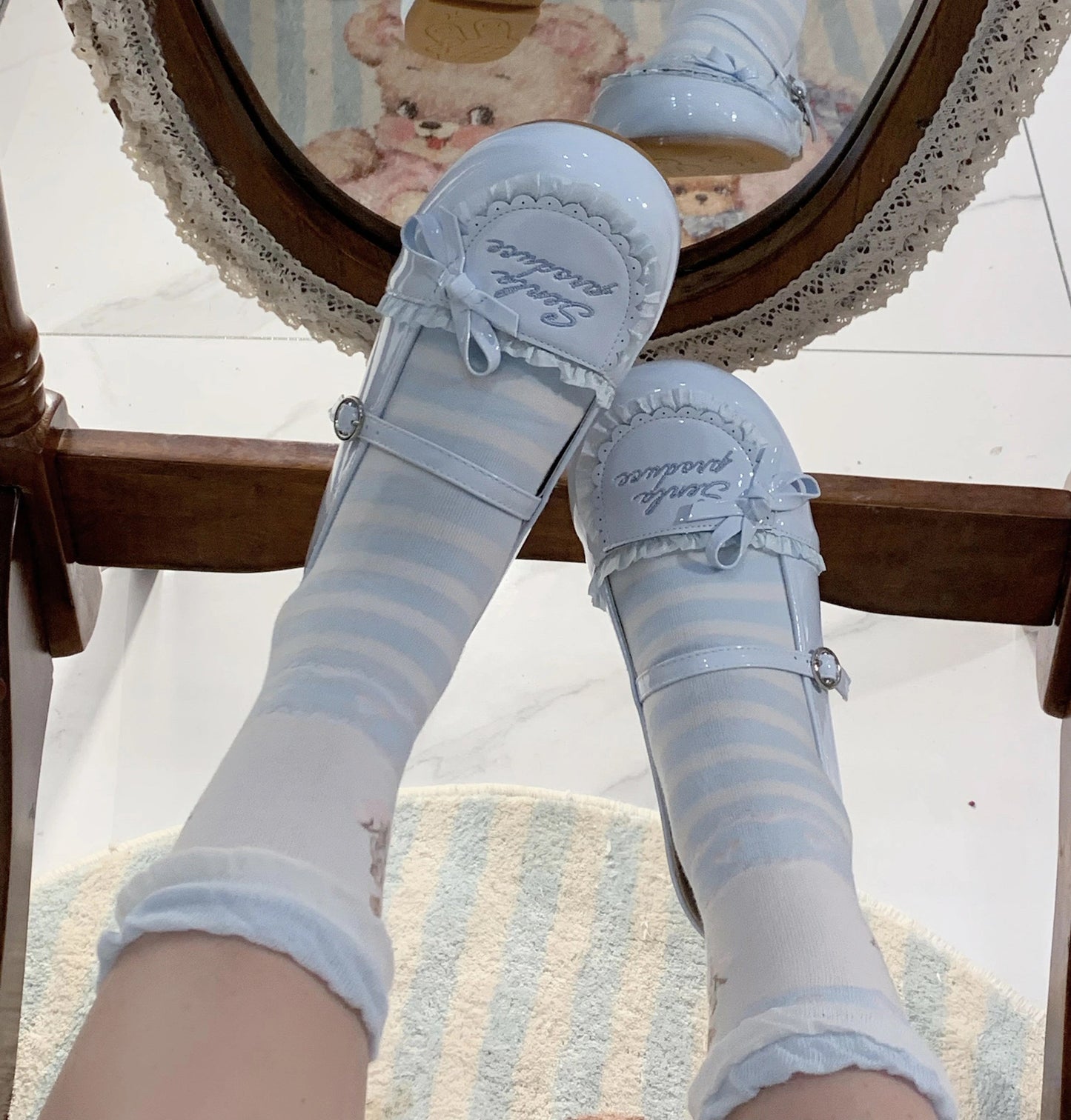 Baby Beret Flat Shoes
