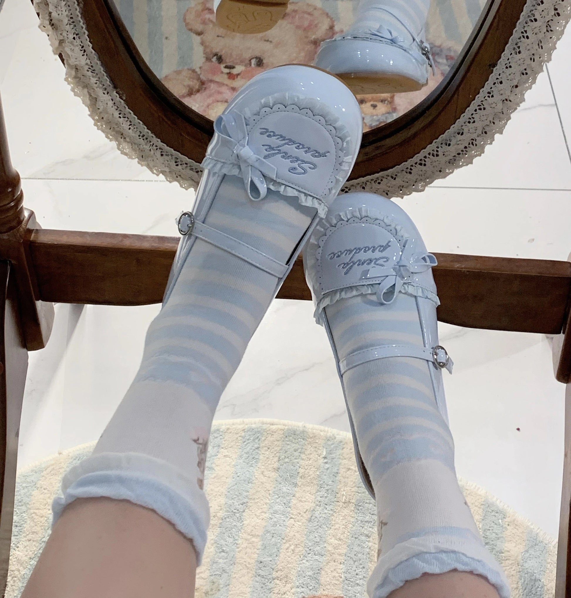 Baby Beret Flat Shoes