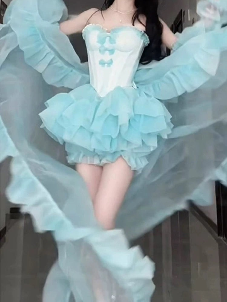 Santorini Gleam Princess Dress