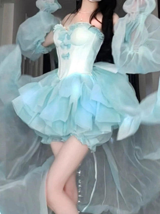 Santorini Gleam Princess Dress