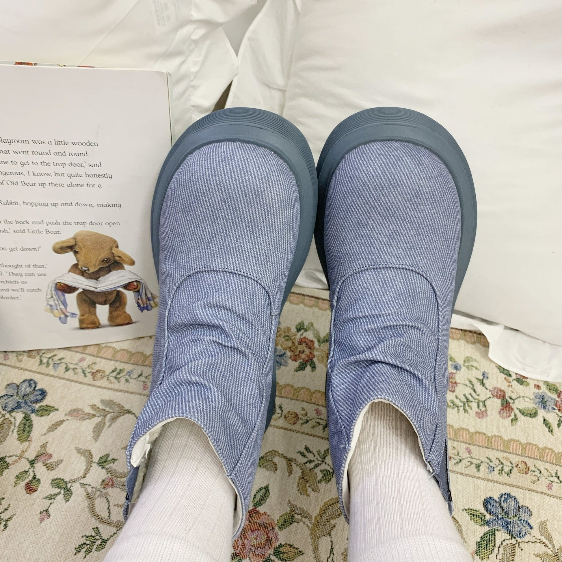 Snow Doll Mid Heel Bootie