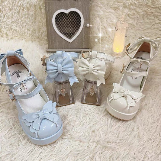 Dreamy Butterfly High Heels