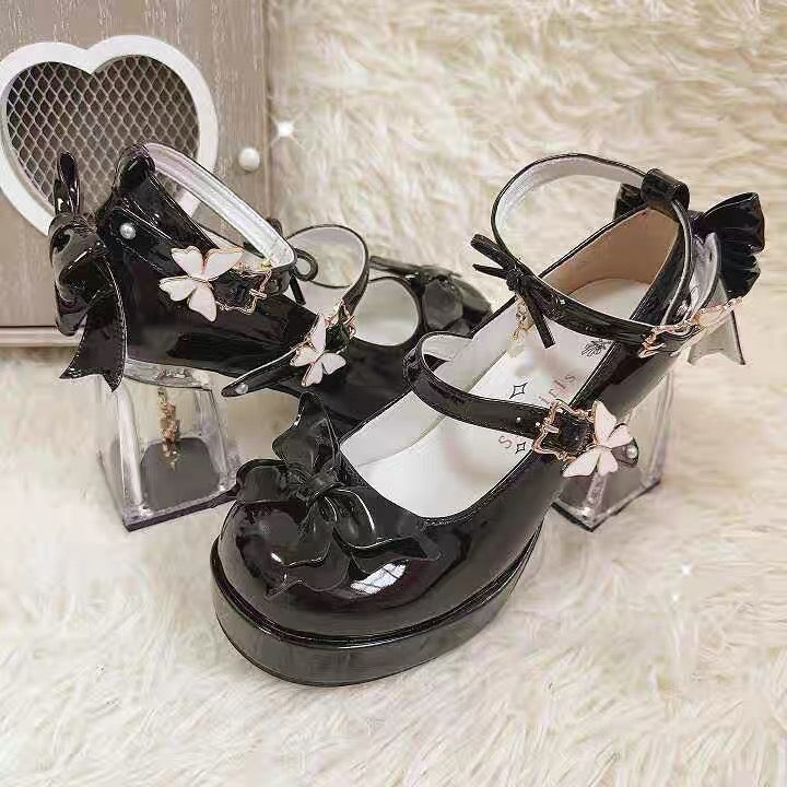 Dreamy Butterfly High Heels