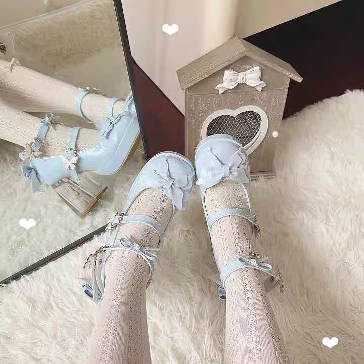 Dreamy Butterfly High Heels