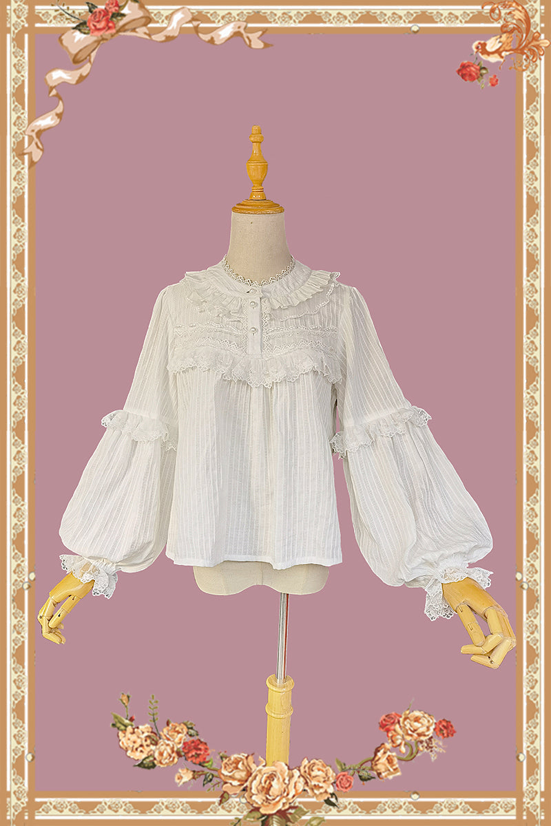 Sweet Cotton Lolita Blouse