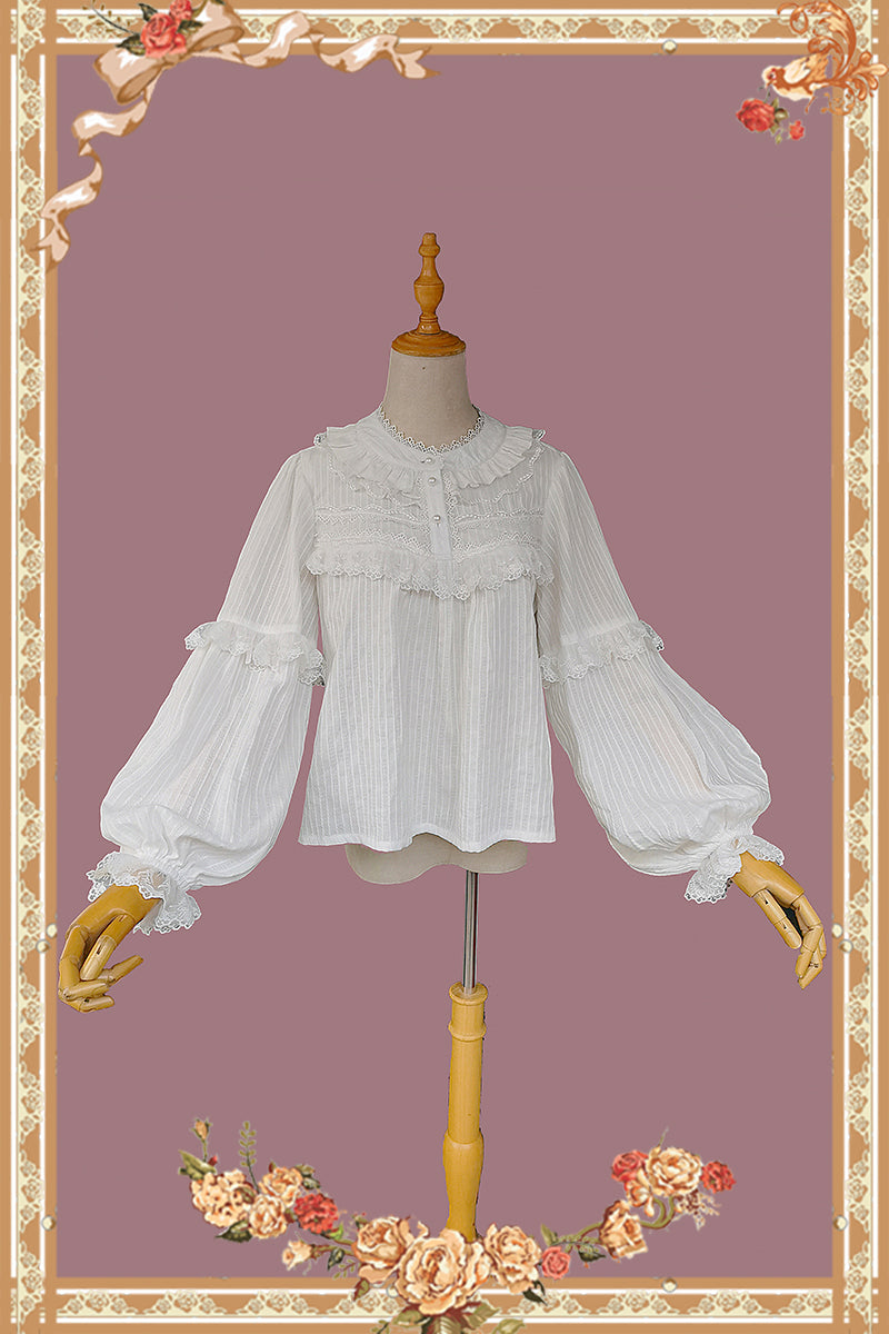 Sweet Cotton Lolita Blouse