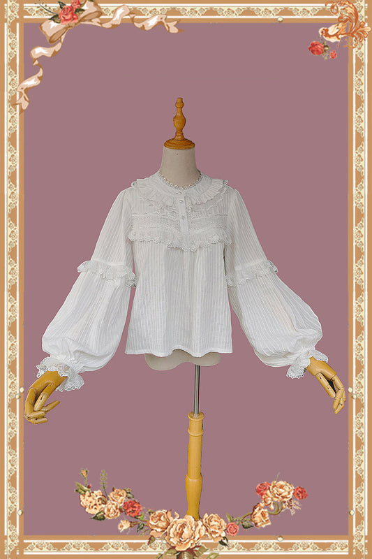 Sweet Cotton Lolita Blouse