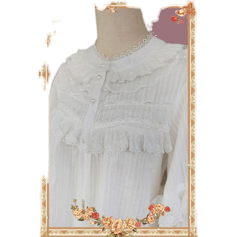 Sweet Cotton Lolita Blouse