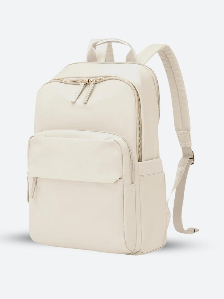 Laptop Backpack Beige