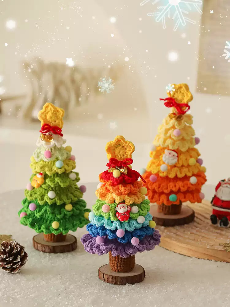 Christmas crochet tree
