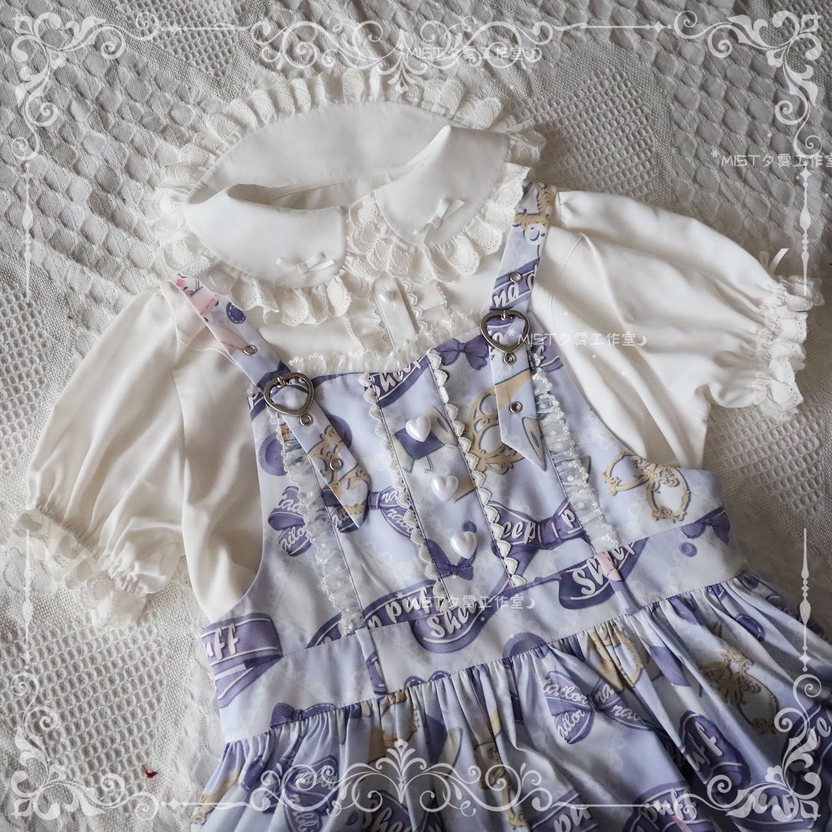 Sweet Short Sleeve Chiffon Lolita Blouse