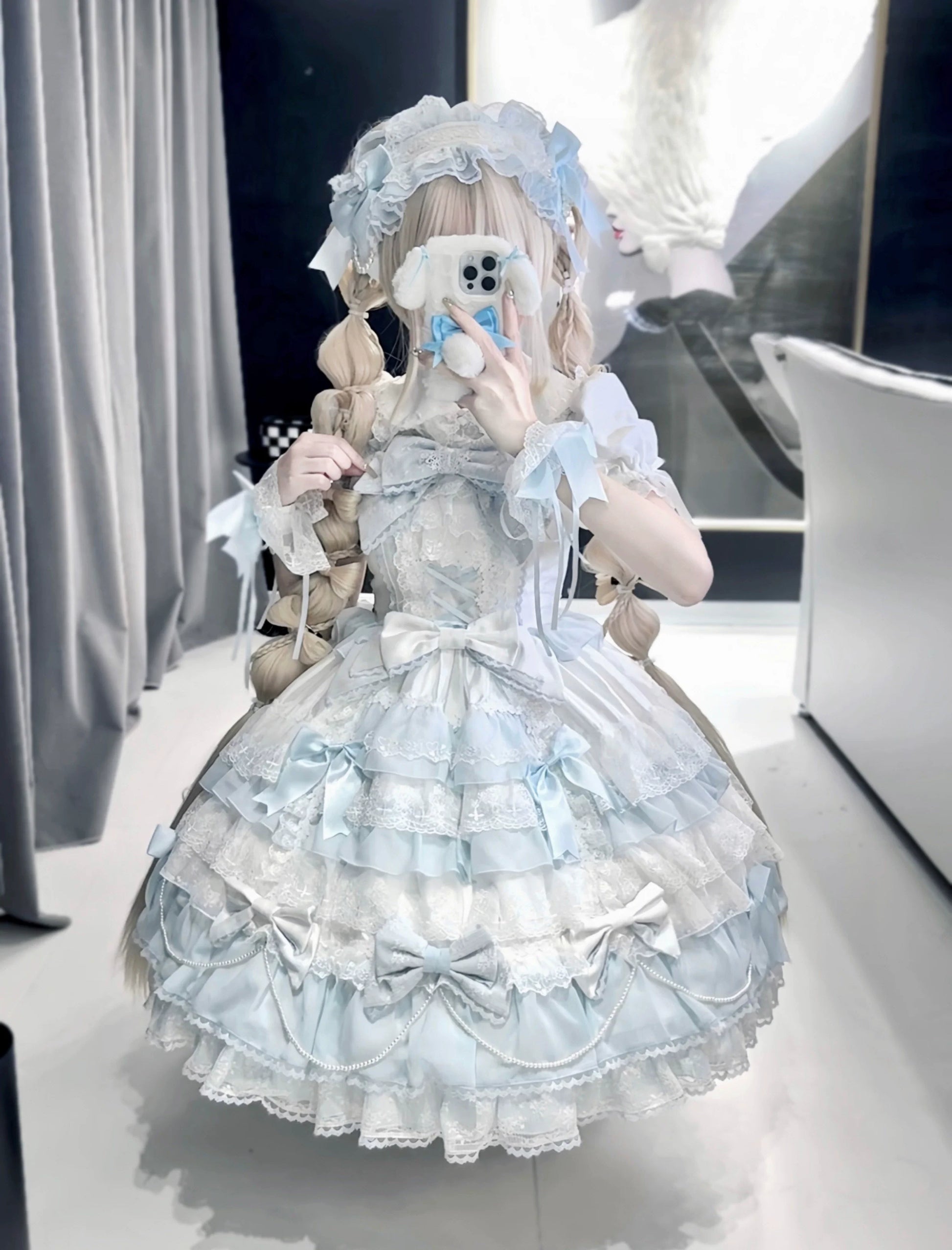 Wedding Lolita Jumper Dress Elegant Bridal JSK