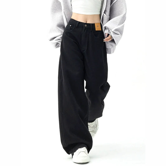 Relaxed Flow Street Wide Pants Black