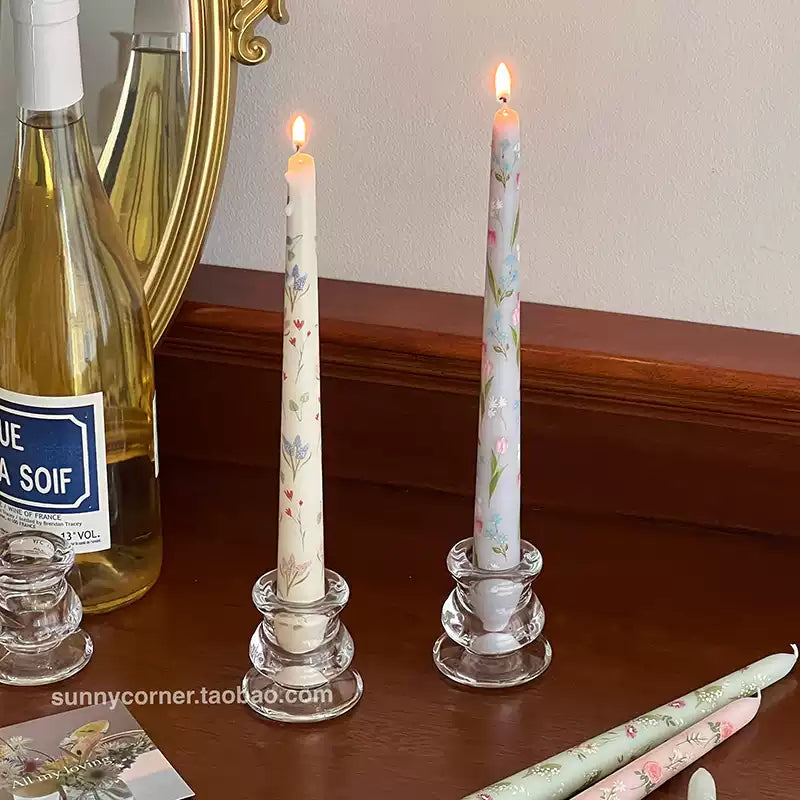 French flower scented candle