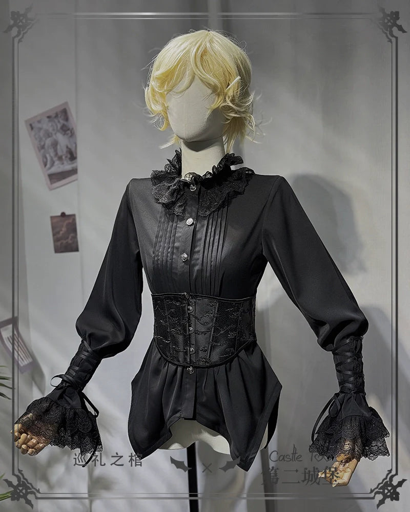 Ouji Lolita Shorts Suits Prince Male Lolita Shirt