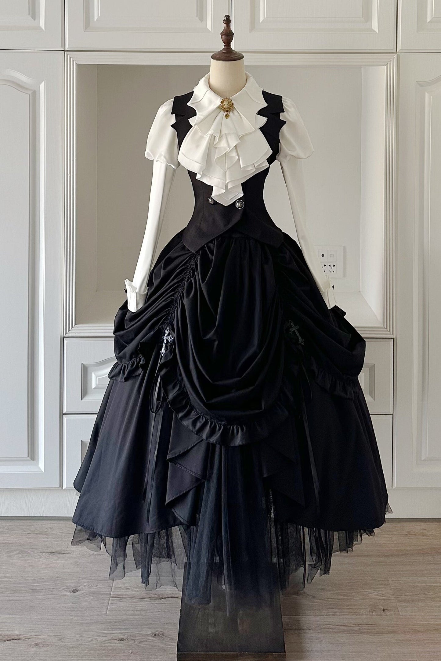 Gothic Wool Coat Suit