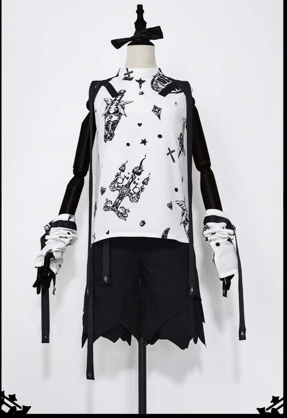 Sleeveless Ouji Lolita Shirt