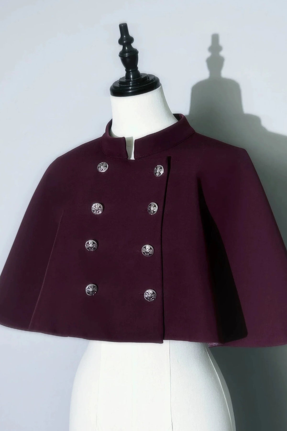 Gothic Lolita Coat + Cape + Cross Collar