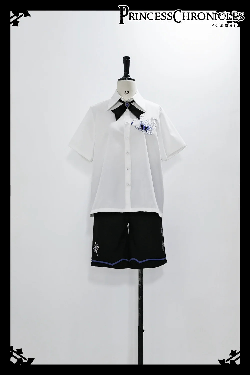 Summer Loose Embroidered Short Sleeve White Shirt