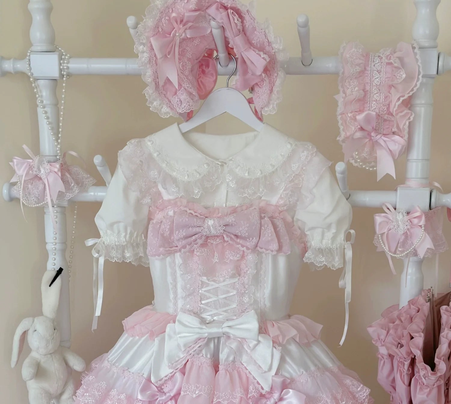 Wedding Lolita Jumper Dress Elegant Bridal JSK