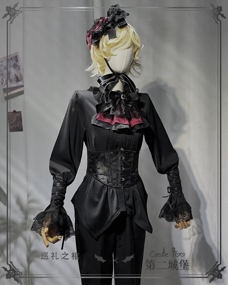Ouji Lolita Shorts Suits Prince Male Lolita Shirt