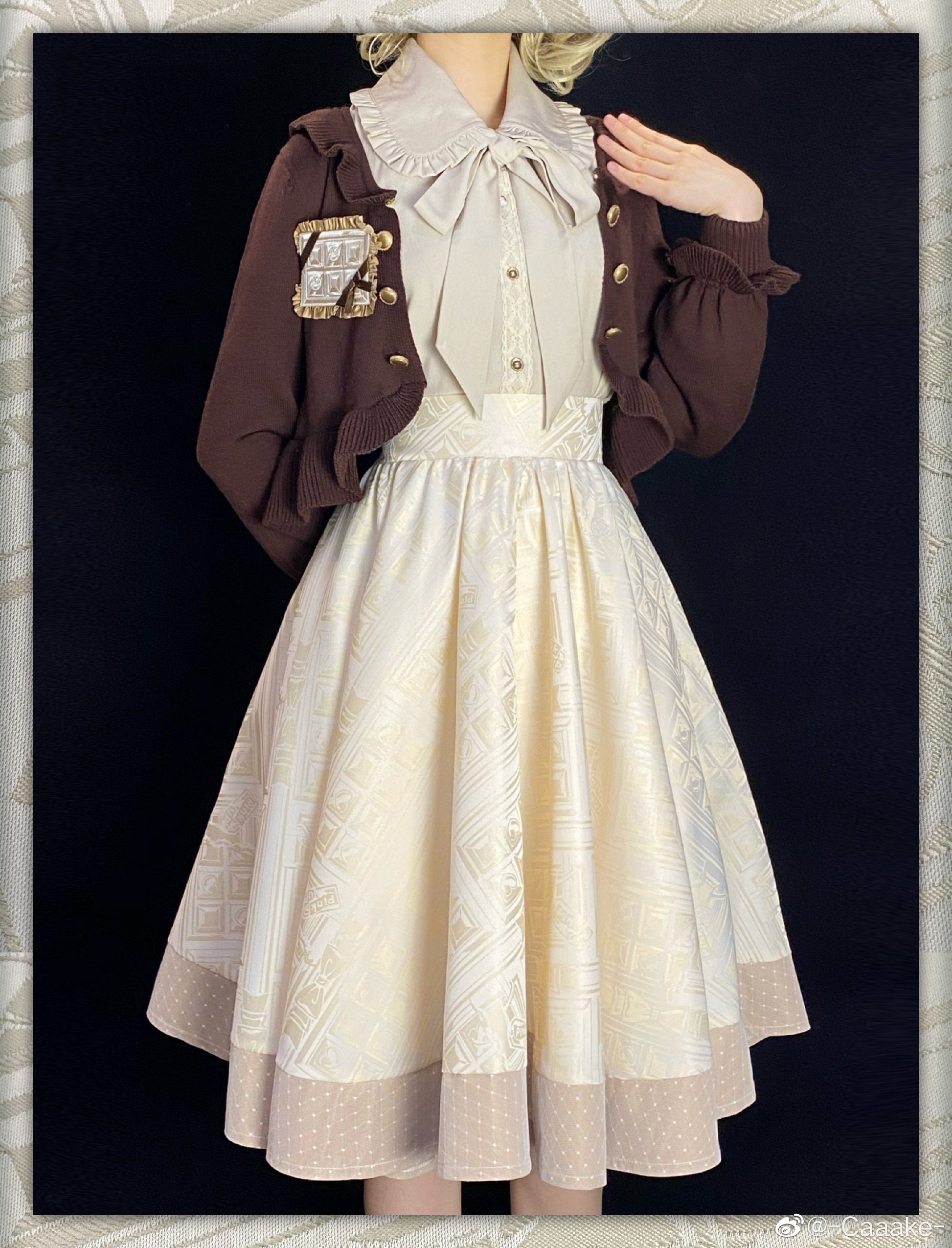 Vintage Large Sleeve Lolita Blouse