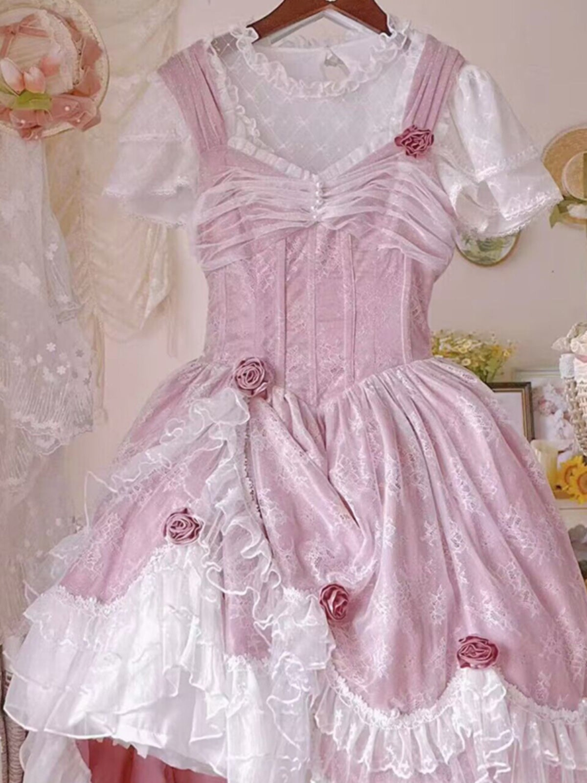 Sakurada Fawn~Plus Size Lolita Short Sleeve Shirt