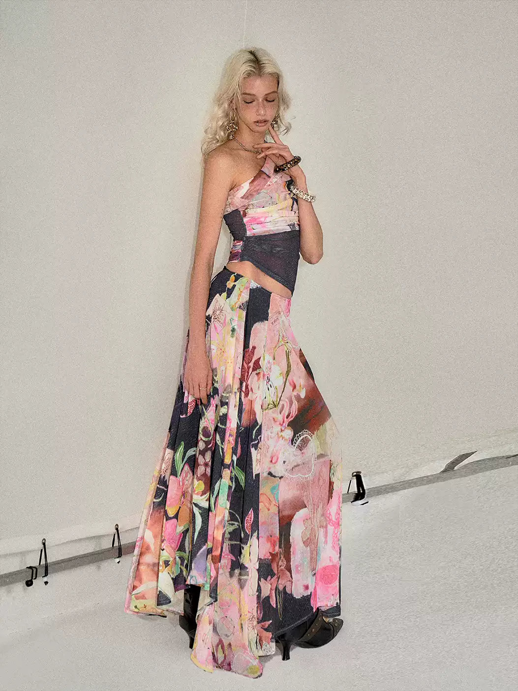 Floral Printed Crop Top