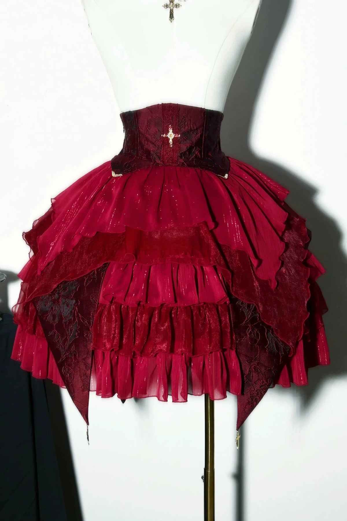 Fishbone Bustier Lolita Skirt + Shirt + Vest + Tail + Pants