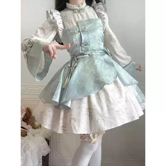 Cheongsam Bamboo Lolita Dress