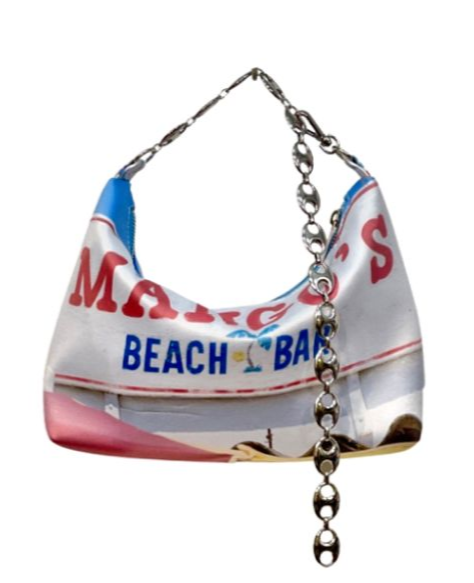 Y2K Pig Nose Chain Shoulder Bag