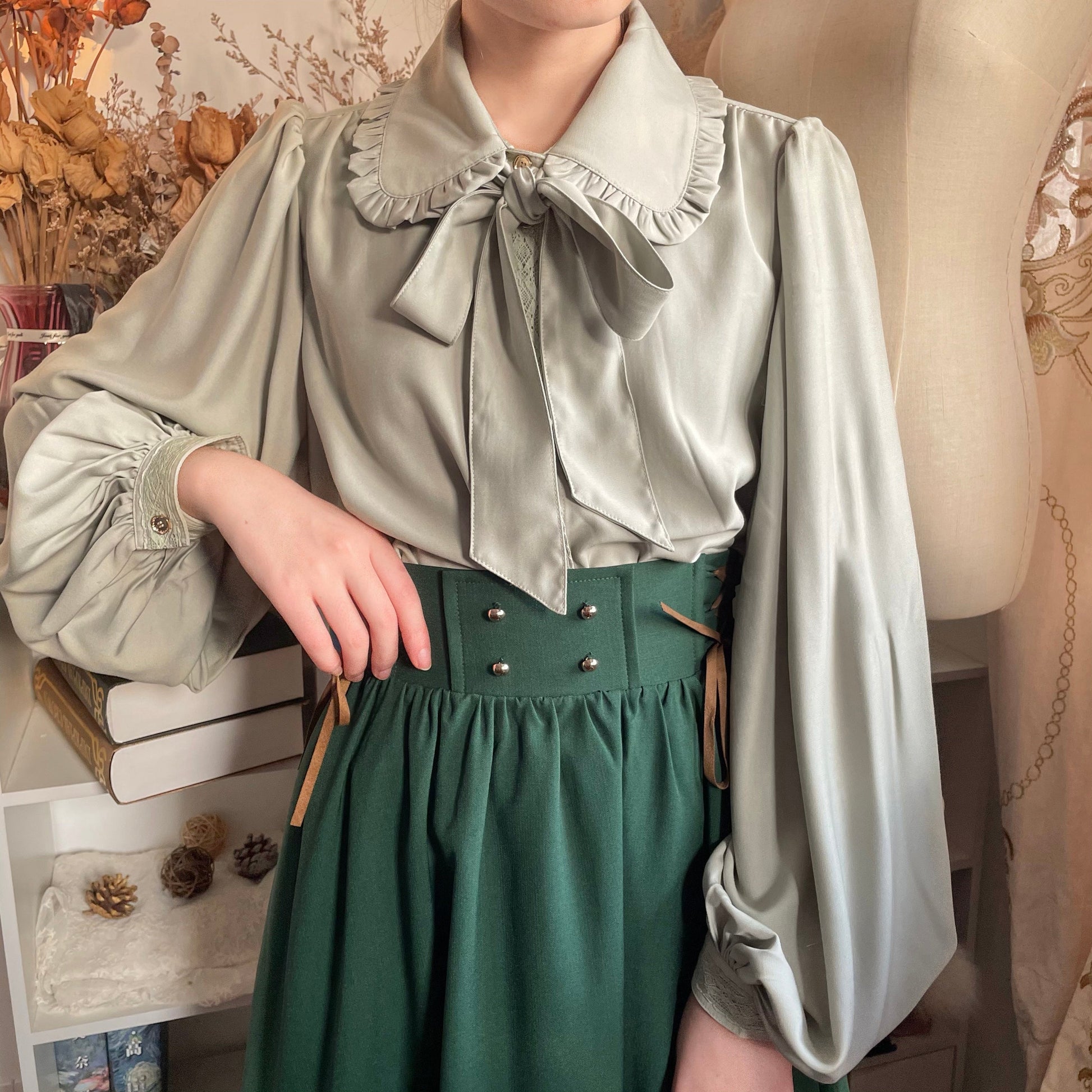 Vintage Large Sleeve Lolita Blouse